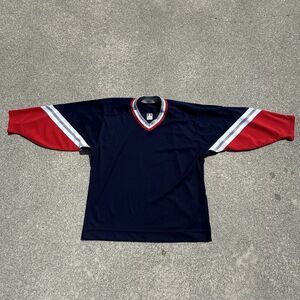 New York Rangers Hockey Jersey Mens Large CCM Practice Sportswear Streetwear